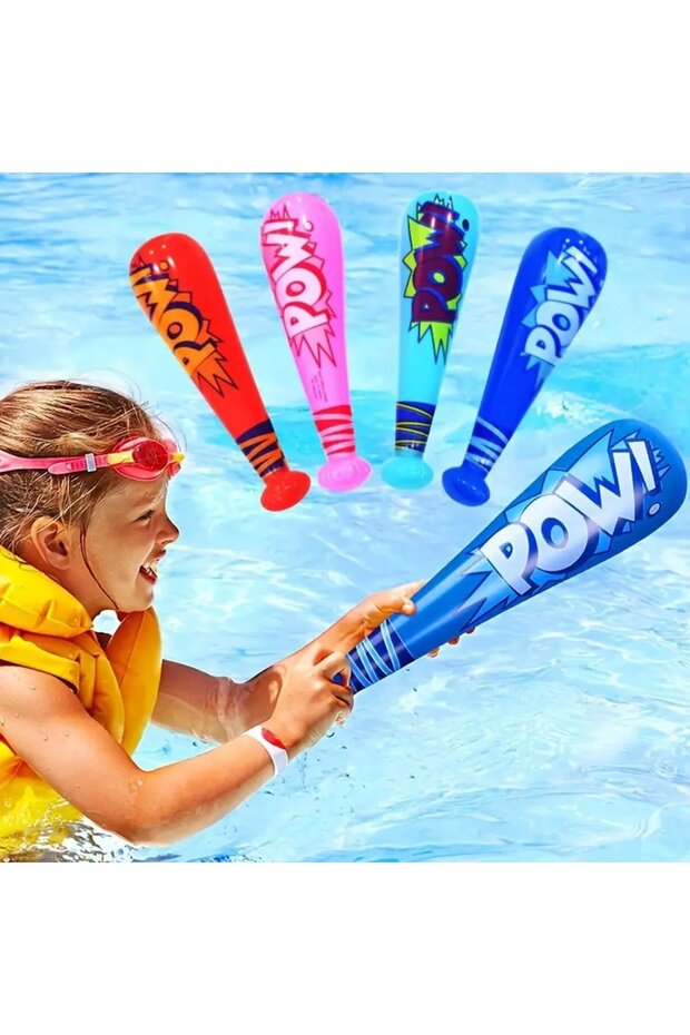 2 عبوة من مضرب بيسبول قابل للنفخ - 4