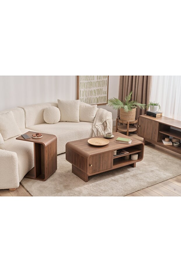 GİRONA ORTA SEHPA, CEVİZ - 7