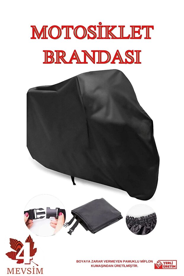 Black Ducati Multistrada 1260 Enduro Motorcycle Tarpaulin