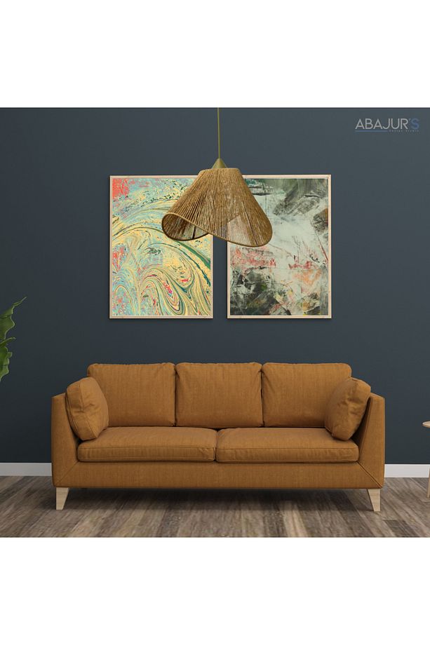 MODERN RUSTİK BOHEM TEKLİ SARKIT EL İŞİ - 1