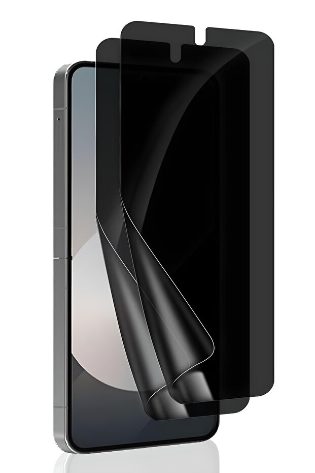 واقي شاشة Galaxy Z Flip 5 Ghost جيلاتين رفيع - قسم الكاميرا مفتوح