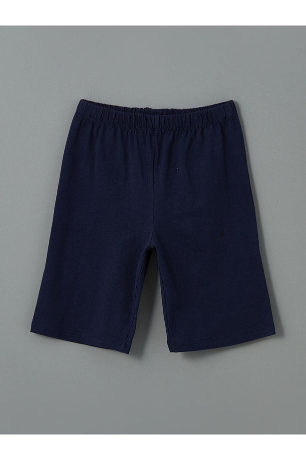 LCW ECO Bisiklet Yaka Erkek Çocuk Şortlu Pijama Takımı - 4