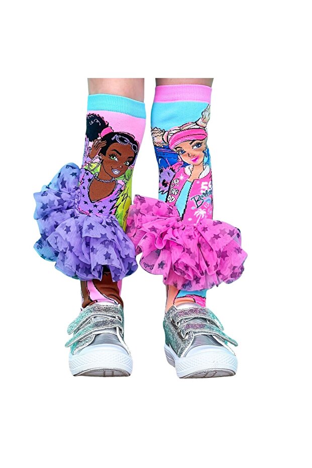 Desenli Extra Vibes Çorap - 1