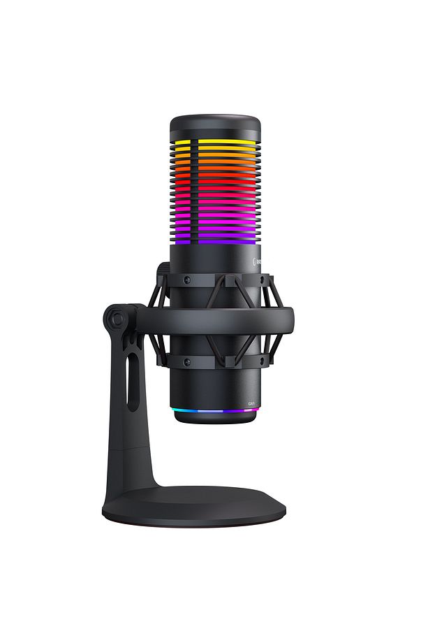 Bemol Siyah Rgb Shock Mount Oyuncu Mikrofonu Yayıncı Mikrofonu Youtuber Mikrofonu - 1