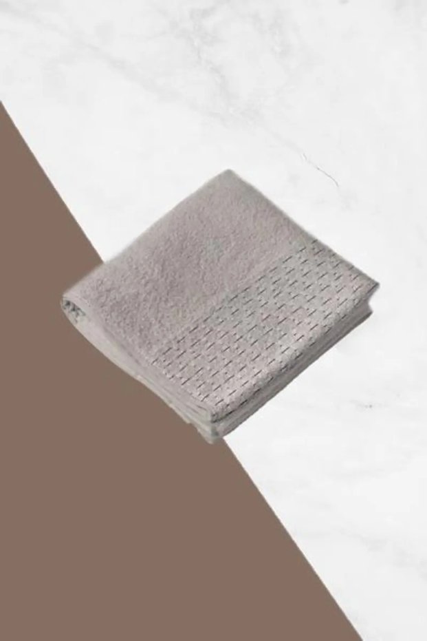 Adria 50X90Cm Hand and Face Towel Light Beige-Black