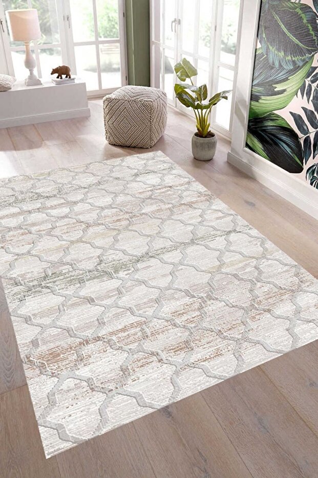 Home 6 m² Sponge-Backed Elastic Rug Cover
