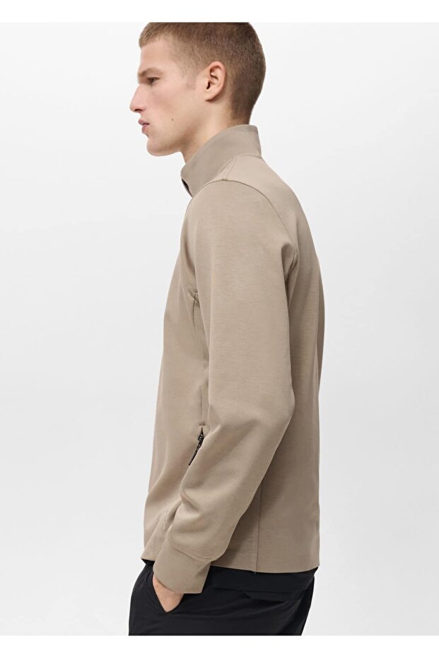 Fermuarlı Coolmax® Sweatshirt - 7