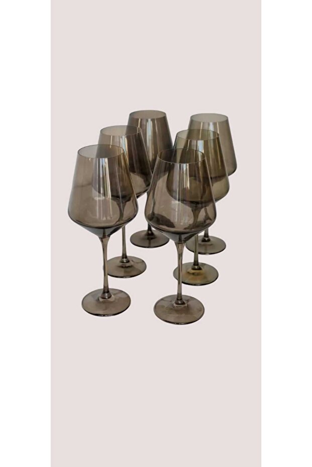 Smoked-Black Coffee Soft Drink Water Glass Set Glassware Set