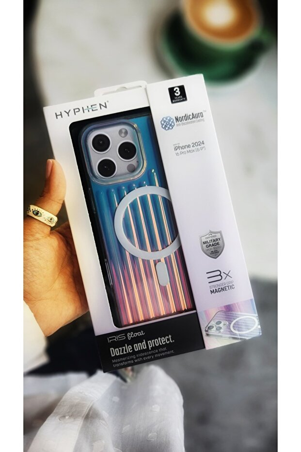 حافظة IRIS MagSafe Protective Ridges - iPhone 16 Pro Max - 8