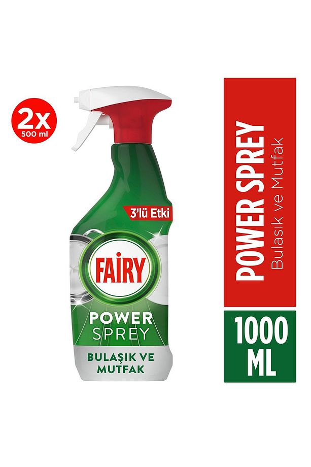 Power Sprey 3’ü 1 Arada Bulaşık Ve Mutfak 500 ml X 2 Adet - 1