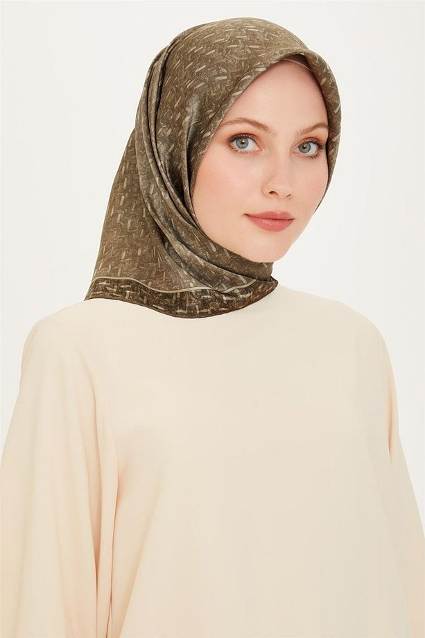 Twill Saf Ipek Eşarp 9230d 81 - 1