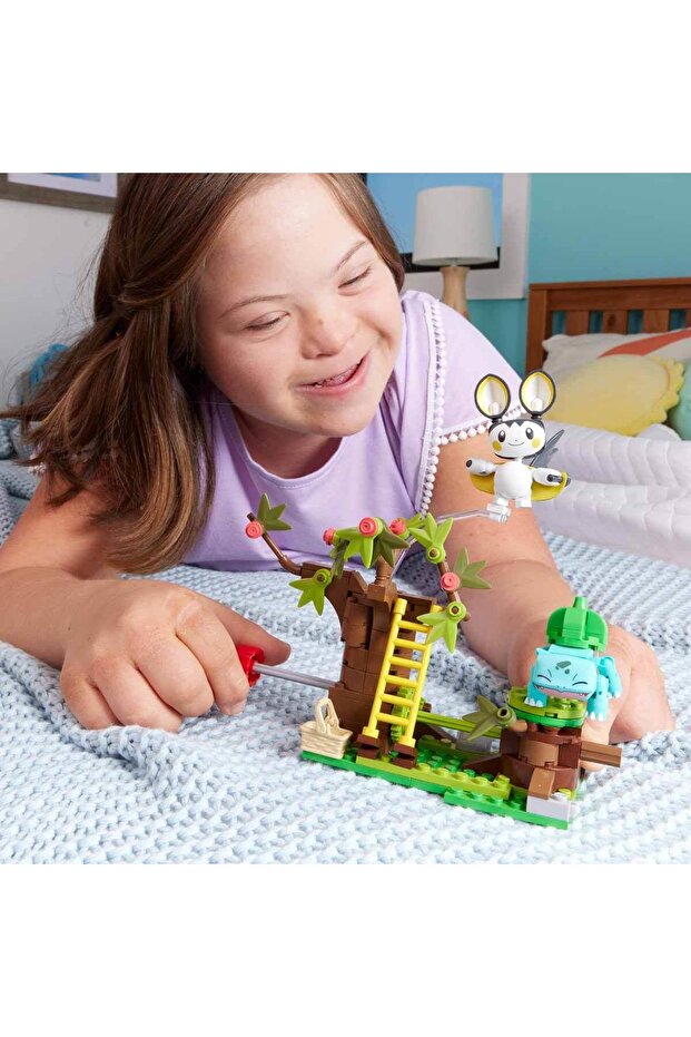 Pokemon Emolga ve Bulbasaur'un Ormanı HTH69 - 3