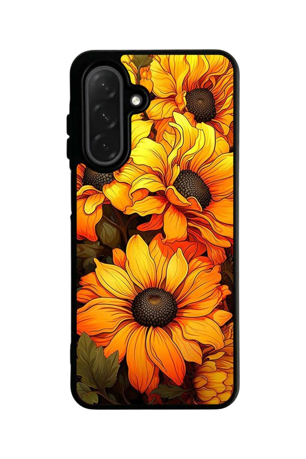 Samsung Galaxy A36 Black Printed Silicone Case A++ Quality Protection