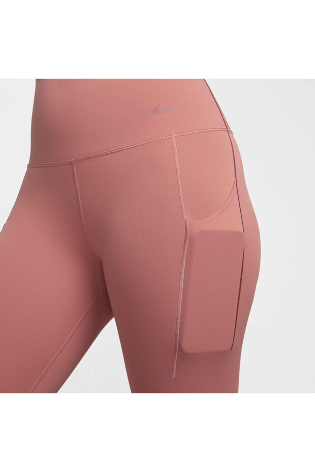 Dri-Fit Universa Medium-Support High-Waisted 7/8 Training Pembe Kadın Tayt - 2