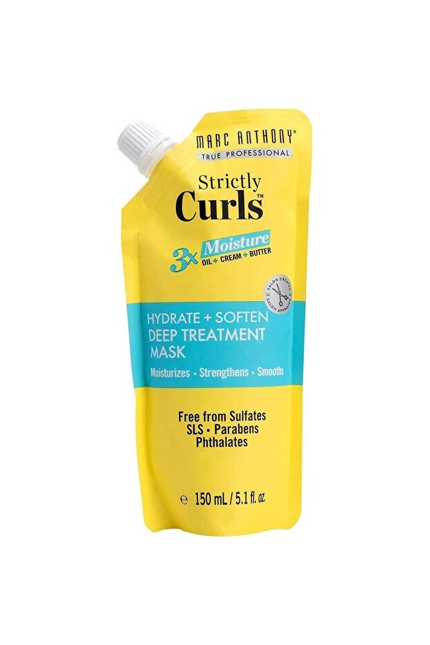 Strictly Curls 3X Hydrate + Soften Deep Treatment Mask - 150 Ml