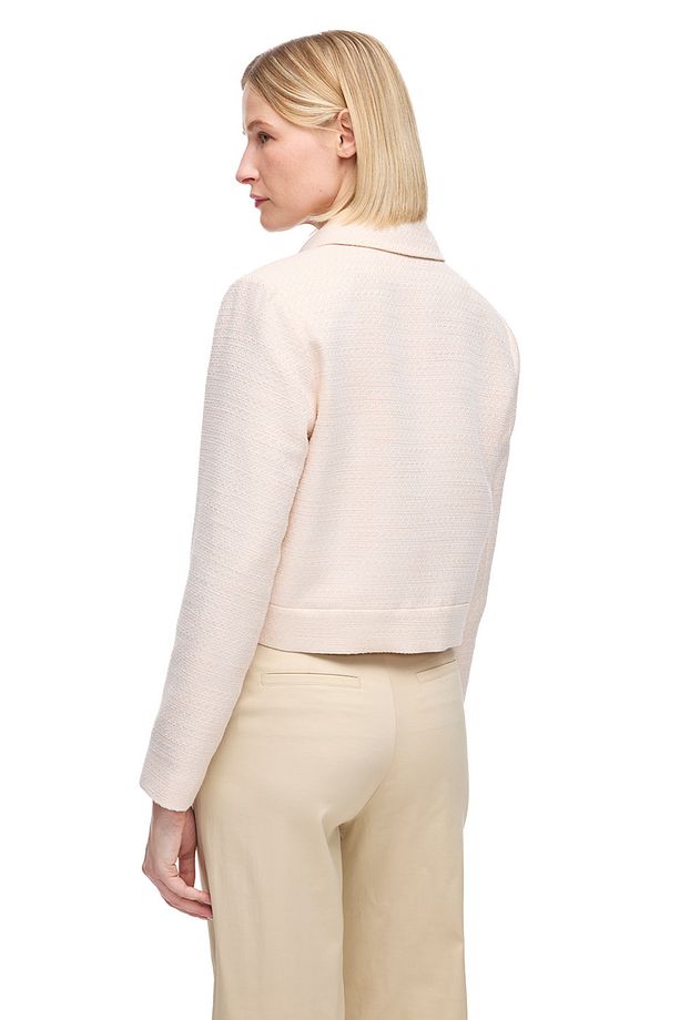 Pudra Hinas Regular Fit Gömlek Yaka Ceket - 5