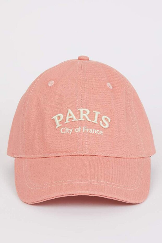 Kadın Nakış Jean Cap Şapka B7194AX25SM - 5