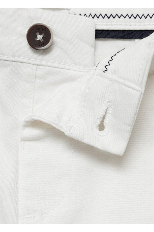 Pamuklu bermuda şort - 3