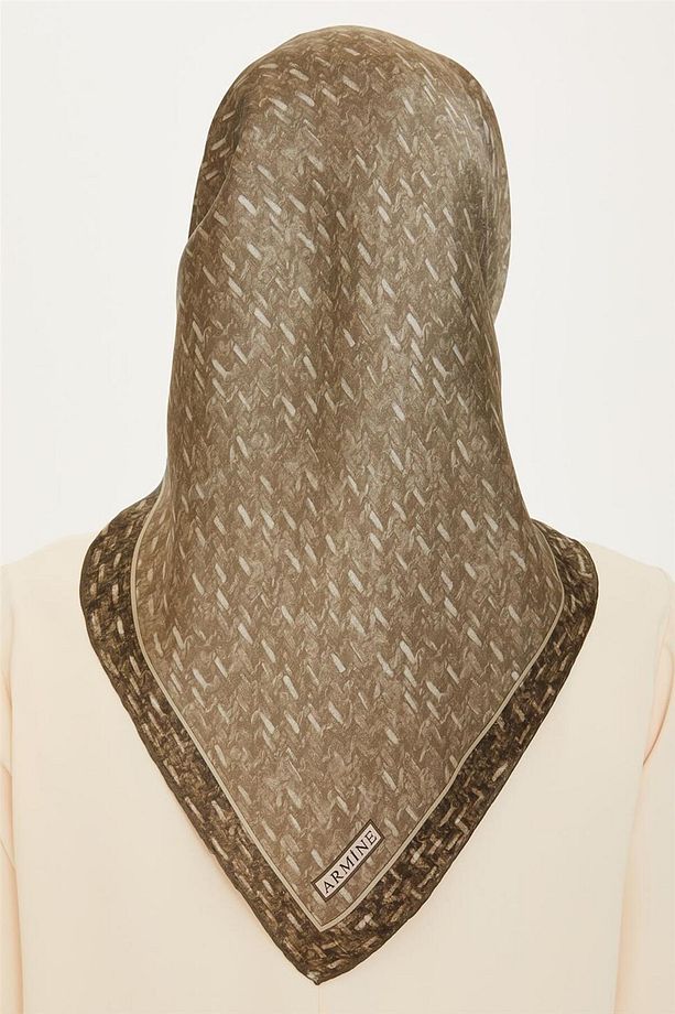 Twill Saf Ipek Eşarp 9230d 81 - 4