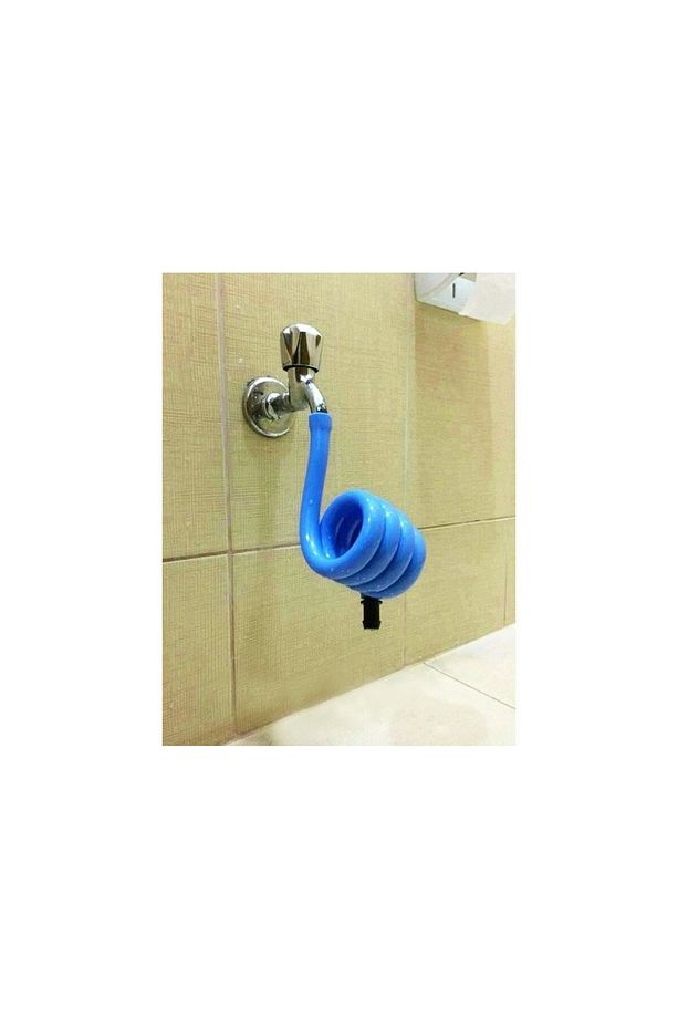 Wc Hortum Matik Beyaz Renkli Spiralli Hortum Matik Wc Taharet Matik - 6