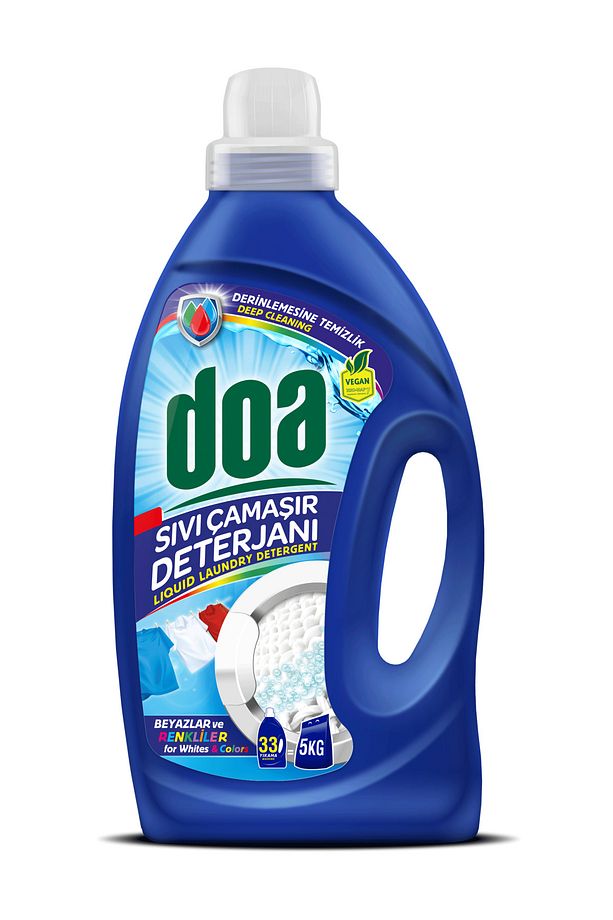 Sıvı Çamaşır Deterjanı Beyazlar ve Renkliler / 2145 ML - 1