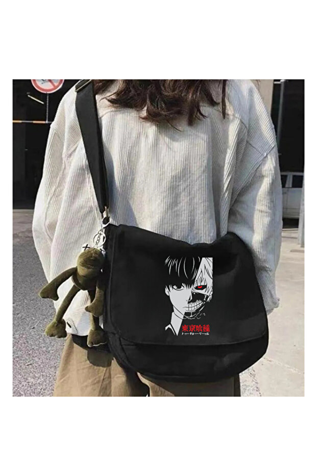Anime Tokyo Ghoul Black Messenger Bag