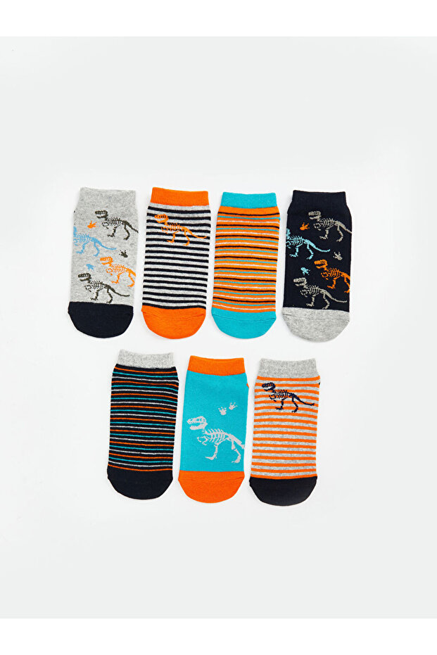 Mixed Boys' Booties Socks 7-Piece Set