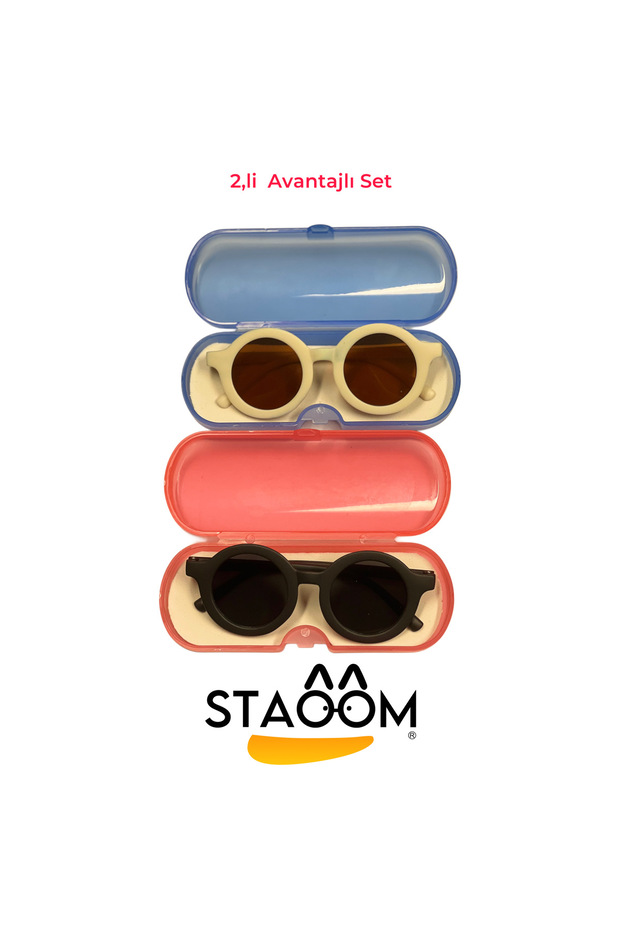 Kids Sunglasses Set for Baby, Girls and Boys
