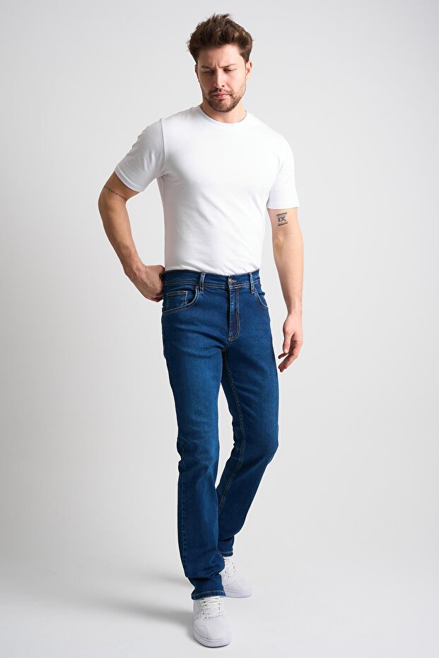 جينز بقصة عادية - 6