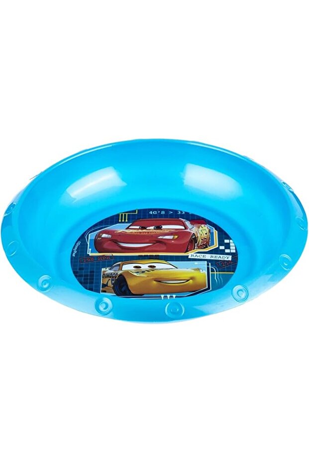 Snack Plate Cars L(16cm) xW(16cm) xH(3cm) Blue