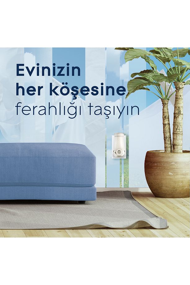 Elektrikli Oda Kokusu Seti | 2 Cihaz + 4 Yedek (Bahar Çiçekleri & Temiz Çarşaf Ferahlığı) - 5