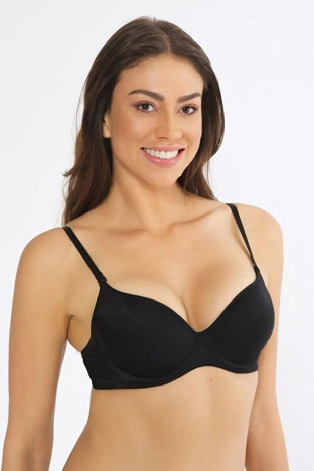 198 Women's Unpadded Bra-Black