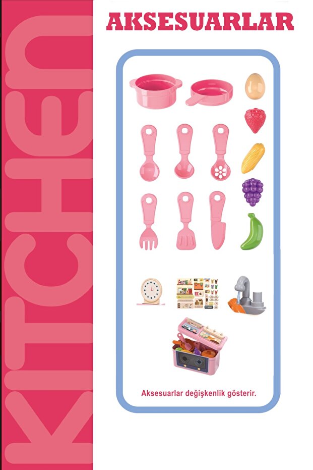 Pompalı Musluklu Mini Mutfak Set - 4