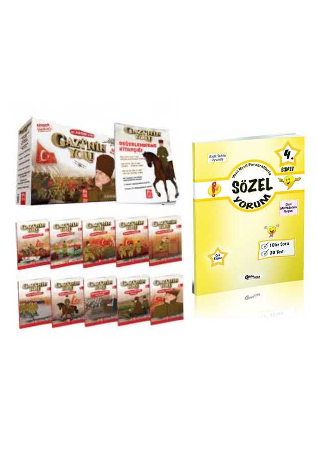 Gazinin Yolu Hikaye Seti + Sözel Yorum Kitabı