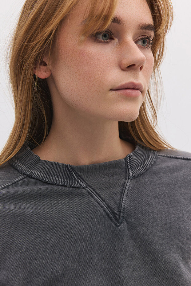 سويت شيرت قطن أساسي 100% ممشط - 3