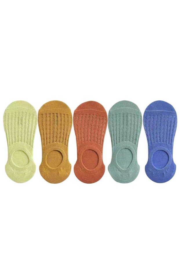 35-39 I Socks women's Summer Invisible Short No Show Fashion Lace Breathable Silicone Non-slip Cotto