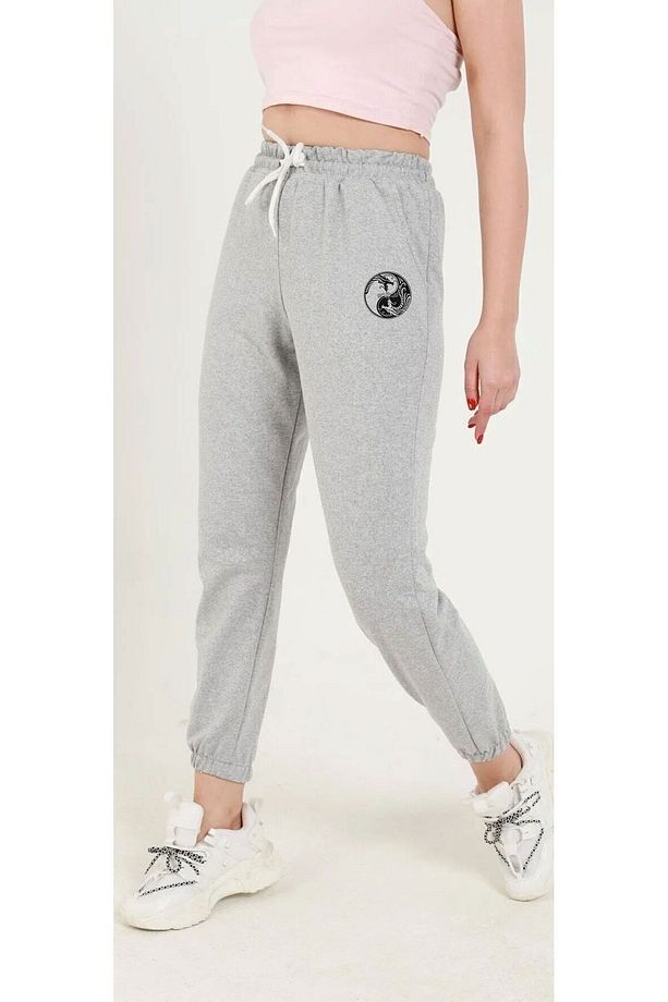 Yüksek Belli Jogger Eşofman Altı - 3