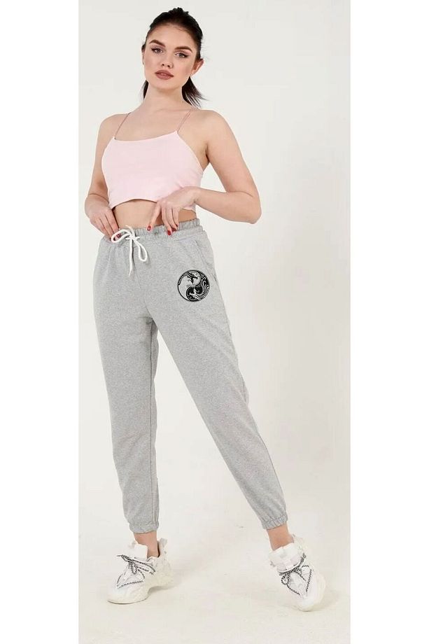 Yüksek Belli Jogger Eşofman Altı - 7