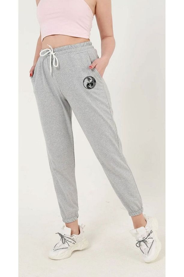 Yüksek Belli Jogger Eşofman Altı - 5