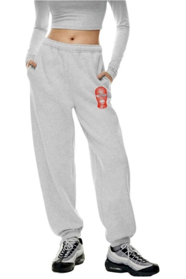 Mask Yüksek Belli Jogger Eşofman Altı - 1