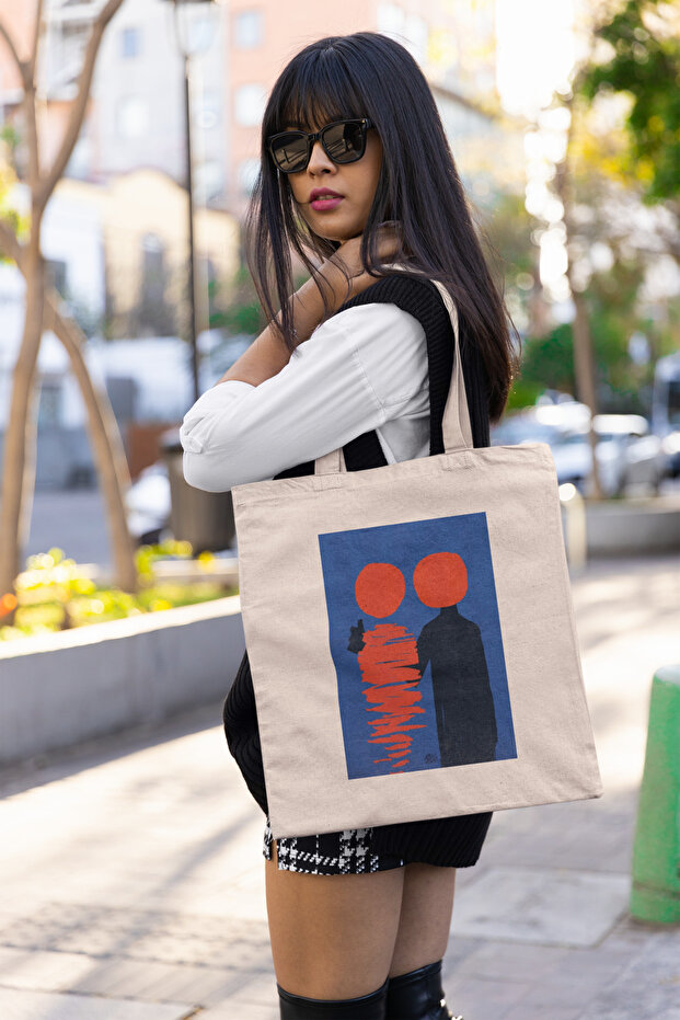 تصميم حقيبة قماش مطبوعة - 1