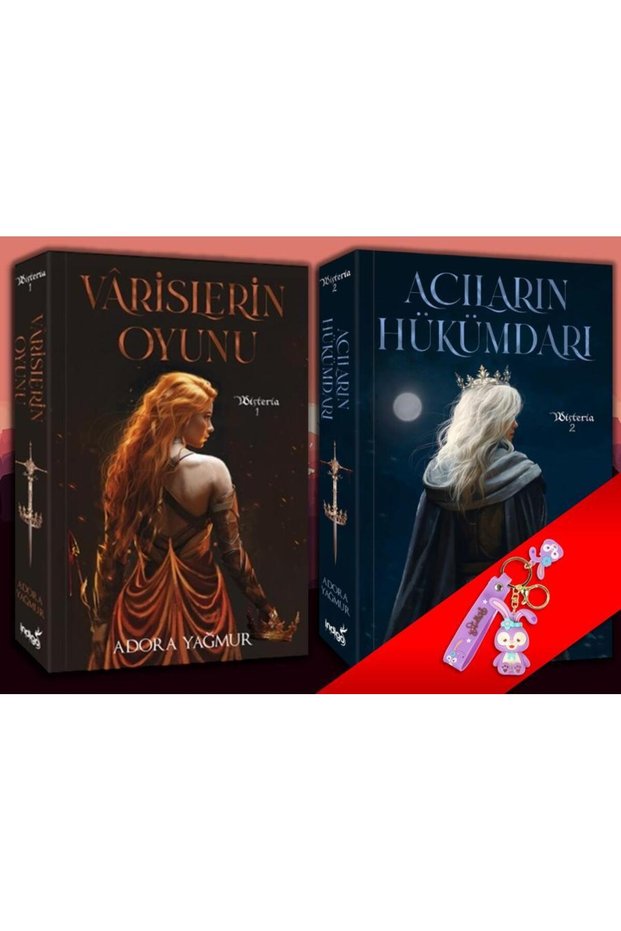 Varislerin Oyunu Acıların Hükümdarı Wisteria Serisi 2 Book Set Keychain