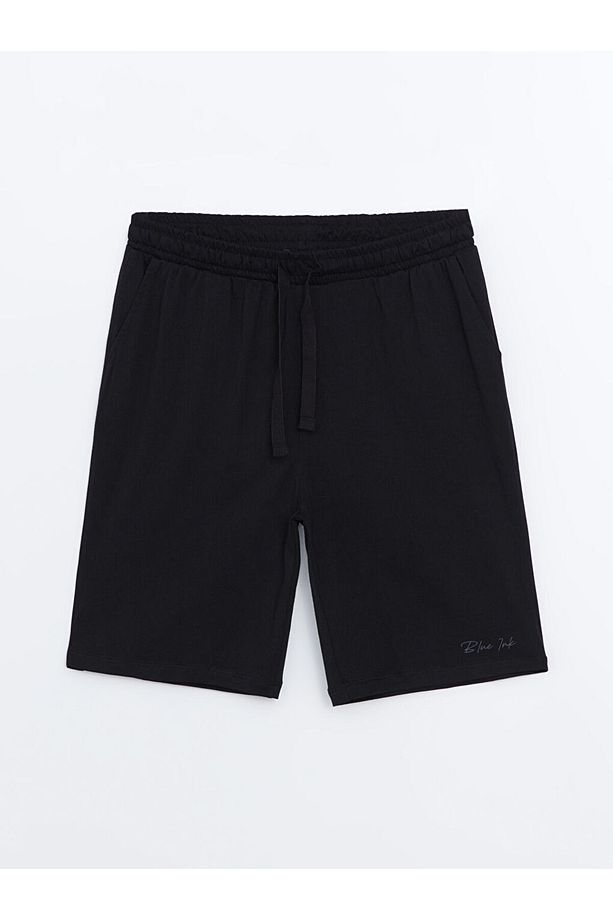 LCW Slim Fit Erkek Pijama Alt Şort - 5