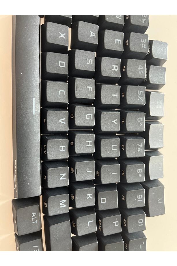 Full Key Set Pbt Siyah Tuş Takımı Klavye Tuş Takımı (61 AD) - 4