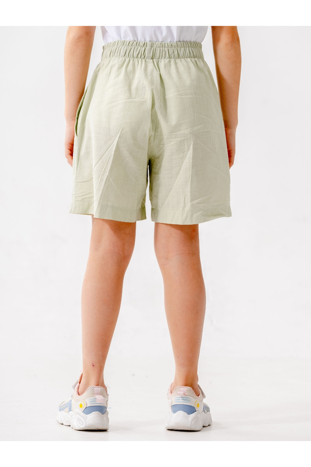 Devojčice, lanene šortsevi 2872 - 3