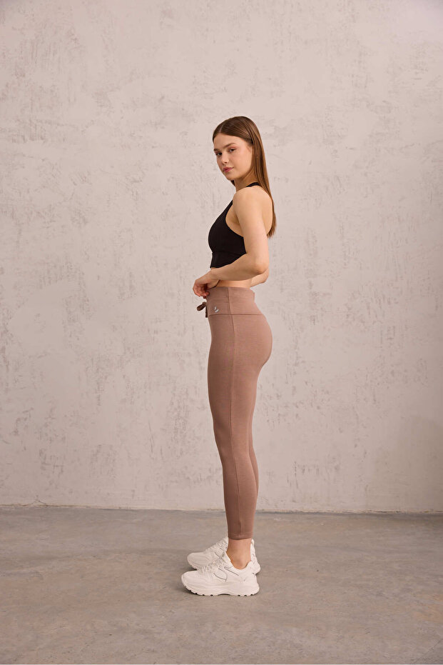 Soft Textured Leggings - 2