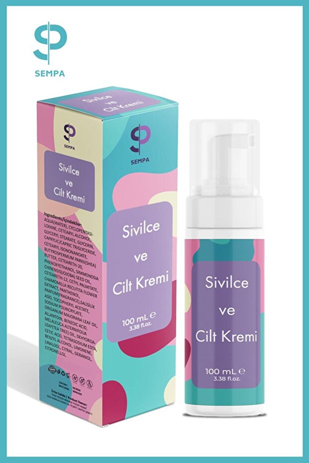 Akne Sivilce Ve Çil Leke Cilt Kremi 100 ML - 4