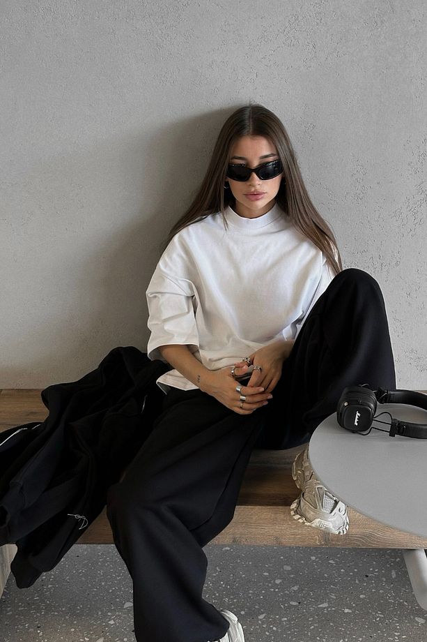 Baggy Tek Eşofman Altı İki Stil: Paçanı İstediğin Gibi Ayarla, Hem Düz Hem Jogger Kullan - 2
