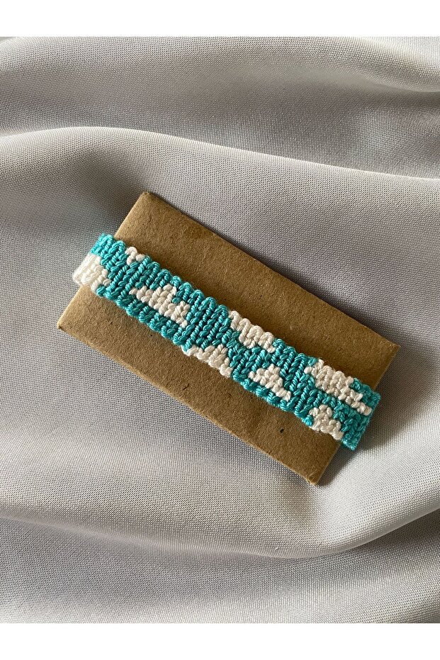 Cloud Pattern Bracelet Knitted Handcrafted Bracelet - 1