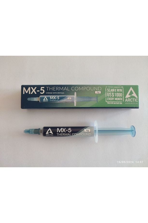 Arctıc Mx-5 Termal Macun 4 gram 12 W/mk Isı Iletim Gücü ( Yüksek Performanslı Macun ) - 1